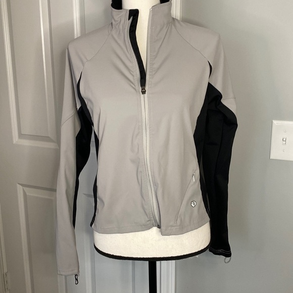 Pearl iZumi for Women Small Athletic Stretch Workout Zip Jacket - Picture 2 of 8